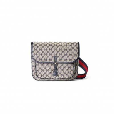 GUCCI CHILDREN'S GG CANVAS MESSENGER BAG 793823 (29*25*10cm)